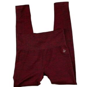 O to S Active Wear Pants Size Small/Medium Red